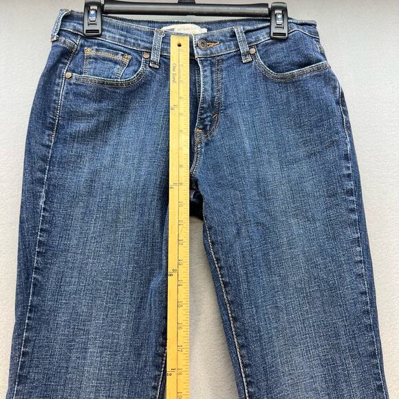 Levi's 515 Jeans Women's Size 8 Blue Boot Cut Medium Wash Preppy Western - Picture 10 of 12